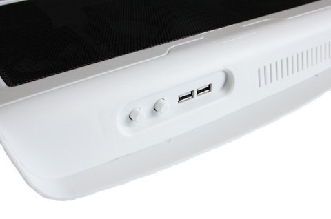 USB KÜHLER ZUSATZLÜFTER Cooler STÄNDER | 5 x LÜFTER | 2 x USB | FÜR PlayStation 3 / PlayStation 4 / Xbox 360 / Xbox ONE [WEIß]