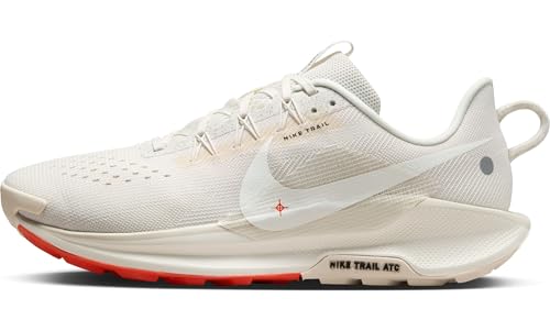 Image of Nike Pegasus Trail 5 Men's Trail Running Shoes (DV3864-003, Phantom /Picante Red /Black /Sail) Size 9