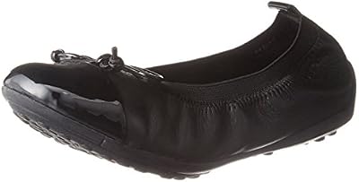 Geox J Piuma Bal.f, Bailarinas Niñas, Negro, 34 EU