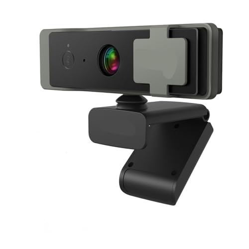 Webcam 4K de bureau avec grand angle 90° idéale pour le télétravail et les cours en ligne