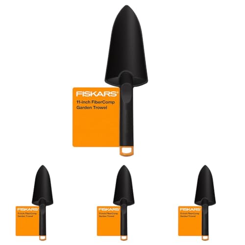 Pala de mano Fiskars Fibra Composite para jardinería (Pack de 4) miniatura 1