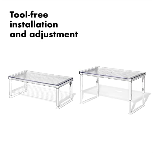 OXO Good Grips Adjustable Fridge Shelf Riser - Additional View
