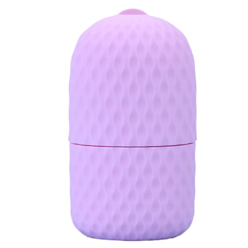 Rodillo de hielo de silicona, herramienta de enfriamiento facial, refresco de la piel, reductor de hinchazón de 2.44 x 2.44 x 4.53 pulgadas, molde de ojos fríos para mujeres, regalo para hija, esposa
