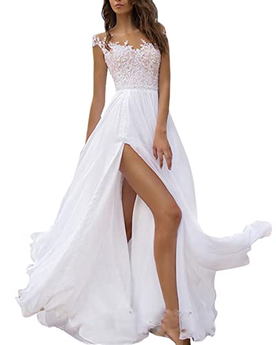 Brautkleid Hochzeitskleid A-Linie Stickerei...