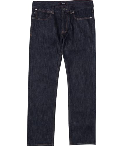 RVCA Mens Straight Fit Denim Pants