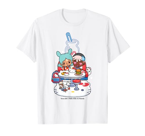 Toca Life x Hello Kitty & Friends Diner T-Shirt