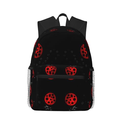 Sac à dos imprimé Ladybug Tracks imperméable pour voyage et université