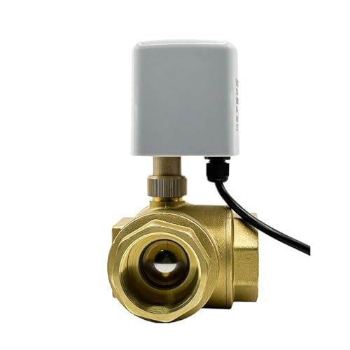 Vanne électrique 3 voies laiton pour automatisation chauffage eau - 4