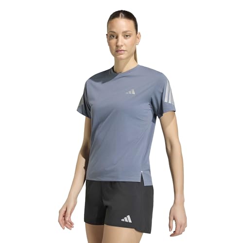 adidas Damen Adi365 Running Climacool Shirt, Onix/Reflective Silver, L – Ansicht 3