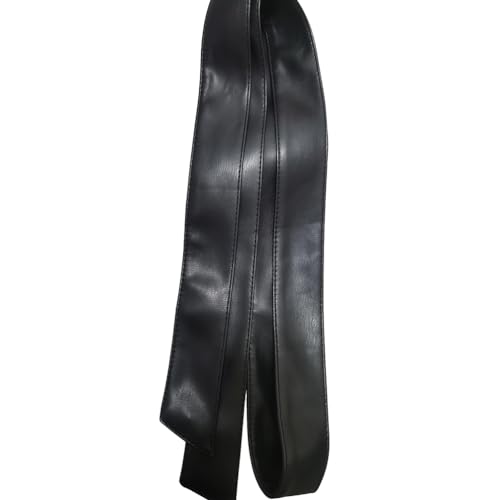 Soft Leather Tie Sash for Women Jacket Waist Band Belt Leather Trench Coat Belt Replacement3