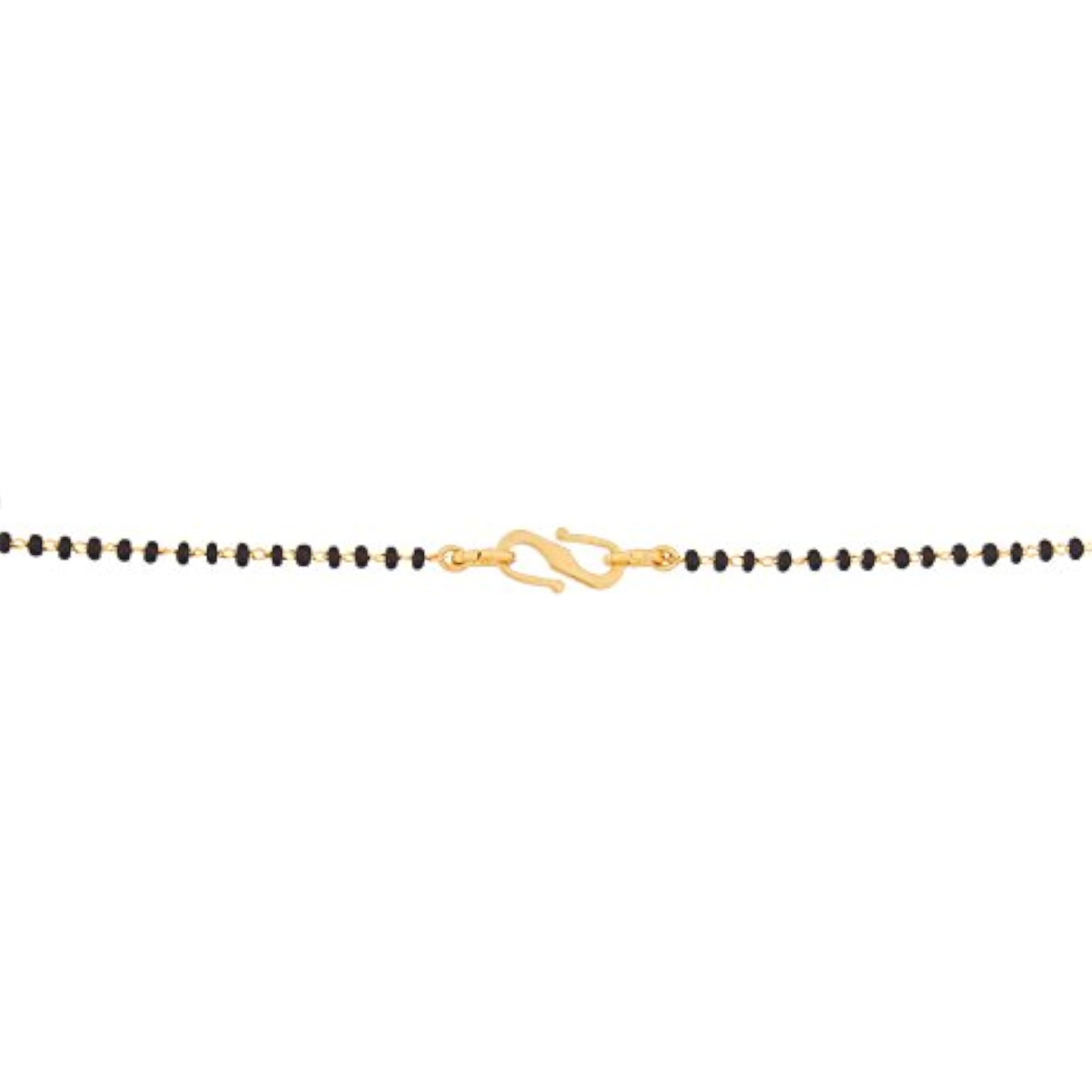 Women's Designer Gold Plated Peacock Mangalsutra
