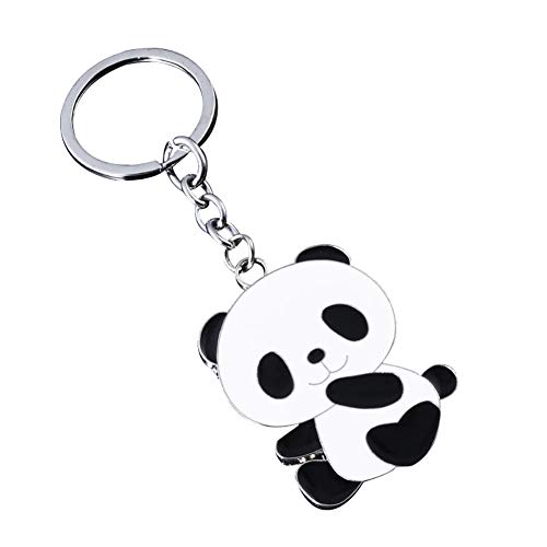 Preisvergleich Produktbild Nowbetter 1 Stück Unisex süßer Panda Schlüsselanhänger Anhänger Schlüsselanhänger Charm Auto Tasche Geldbörse Hängeornamente Geschenke Schlüsselhalter, Stil Nr. 4, 11*5*0.2CM
