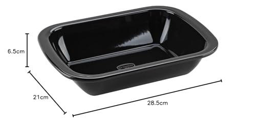 Plat à dessert émail compatible induction, cuisson haute température 400°C - 6
