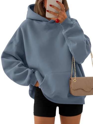 Image of EFAN Women's Hoodies Oversized Sweatshirt Comfort Fleece Sweaters | Cozy Trendy Pullover Hoodies, Sweatshirts with Pockets For Fall & Winter