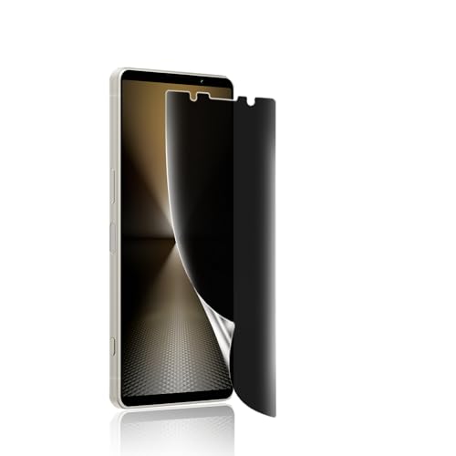 【覗き見防止 】Xperia 1 VI 用 フィルム SO-51E SOG13 XQ-EC44 用 覗き見防止 左右プライバシー保護フィルム 独創TPU素材 3D設計 反射防止 気泡レス 指紋防止 傷修復 ケースと干渉せず 衝撃吸収 撥油性 疎水性 液晶保