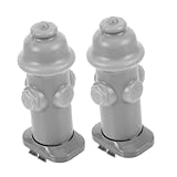 Kisangel 2 Stück Teiliges Hundetoilette mit Robustem Urinpfosten Stabiles Hundeklo Trainingszubehör Tragbares und Formbeständiges Design für Welpen und Kleine Hunde