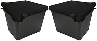 Samst Model Y Rear Trunk Organizer Storage Box, Car Rear Trunk Side Storage Bins Additional Tray Storage Packets Organizer with Lid for Model Y 2020 2021 2022
