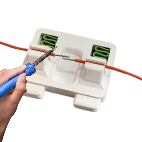 Accesorio de soldadura de alambre eléctrico – Soporte de alambre de soldadura con clip de fijación de manos de ayuda | Abrazadera de estación de soldadura de impresión 3D | Accesorios de soldadura de