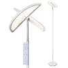 Linkind Lampadaire sur Pied Salon, 24W 2400 Lumens Lampadaire Puissante avec Contrôle Tactile & Télécommande, Lampadaire LED Dimmable en Continu 3000K-5000K, Lampe sur Pied pour Chambre, Bureau