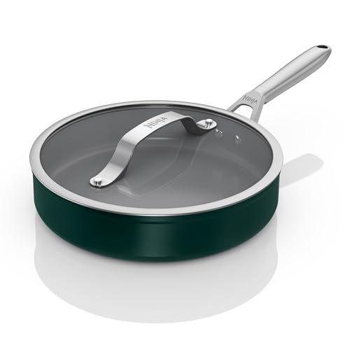Ninja ZEROSTICK Ceramic Pro 26 cm Sauté Pan Green CW30126UKGN