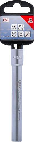 Miniatura 4 de Bgs 9863-10 Llave De Vaso Hexagonal, Extra Largas Propulsión Cuadrado Interior 10 Mm 3 8 10 Mm