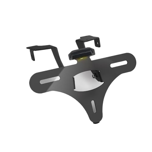 Support de plaque pour moto de trail et aventure sur pistes sinueuses