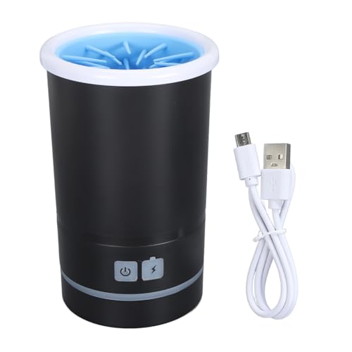 HEEPDD Lavapiedi Cani Automatico, Pulisci Zampe con Ricarica USB per Taglie Grandi, Utilizzato per Pulizia Zampe Outdoor Premium