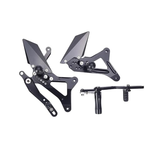 Cale pied moto carbone pour vos sorties : repose-pieds arrière réglables R1 2009-2014
