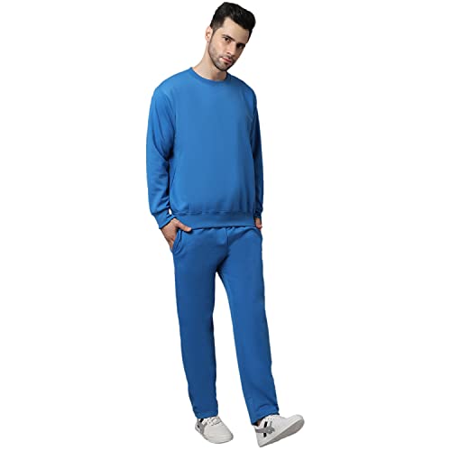 Image of Mack Jonney Fleece Solid Tracksuit Co-ord Set for Men- SW RN LOWER 02-P