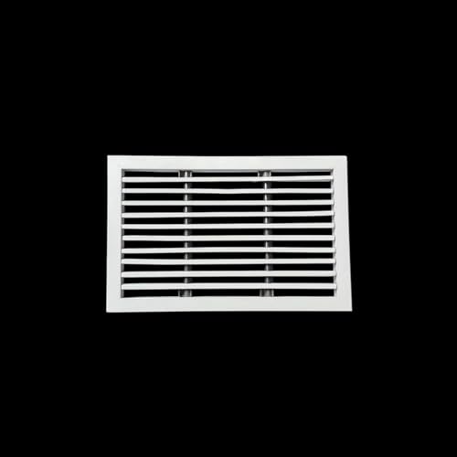 Image of Premium Central air Conditioning Grille- Linear Bar Grilles - Aluminium Powder Coated Grill, Ventilation Grill, Home Grill, ac Jali, Grill for Wall, Sidewall and Ceiling (10 inch * 6 inch)