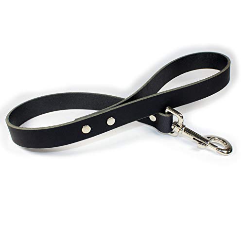 leather traffic leash