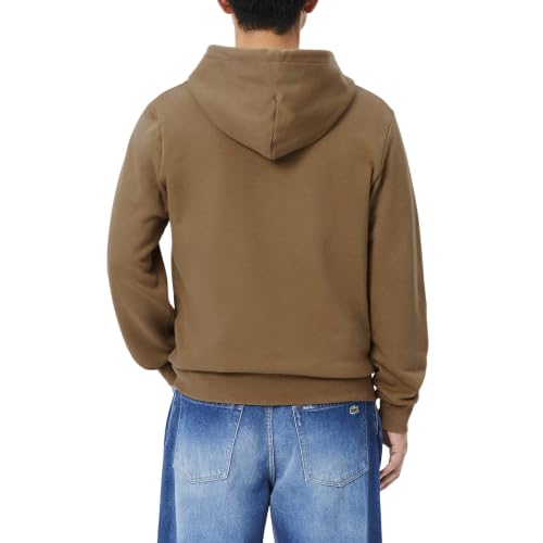 Image of Lacoste Men's Classic Fit Zipped Fleece Sweatshirt