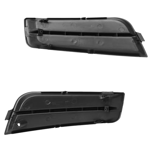 Image of BXZ Front Bumper Insert Outer Grille Fog Lamp Light Hole Cover Pair For 2011 2012 2013 2014 Chevrolet Cruze