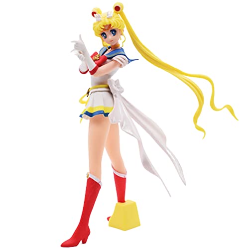 BESTZY Sailor Moon Figura, Sailor Moon Action Figure, Sailor Moon Cake Topper, Mini Figura De Sailor...