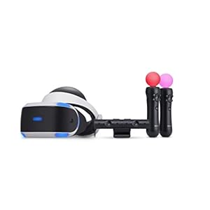 PlayStation VR Headset, Camera and Move Twin Pack Controllers (PS4) (Renewed)