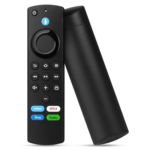 Replacement Remote Control for Fire AMZ Smart TV Stick(2nd/3rd Gen),TV Cube,TVs Stick 4K/Lite/4K Max, for Smart TV (3rd Gen), and for Insignia/Toshiba Smart TVs