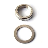 Washer and Nut set for Epiphone and Gibson Toggle Switches Available in Chrome, Black and Gold Premium Quality – High-grade materials ensure durability and superior performance. Toggle Switch Nut and Washer for Epiphone and Gibson Guitars - Chrome Ha...