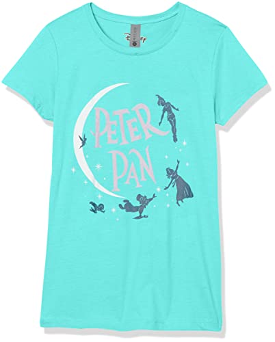 T-shirt Peter Pan Disney fille bleu tahi taille S pour enfant