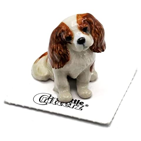 LITTLE CRITTERZ Cavalier - King Charles Spaniel Rex Home Décor Animal - Miniature Porcelain Figurine Cover