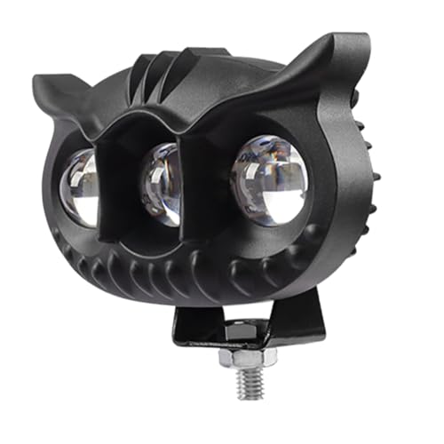 Foco y 4000lm para Motocicleta SOIMISS Diseño de Búho con Alta Visibilidad de 30w
