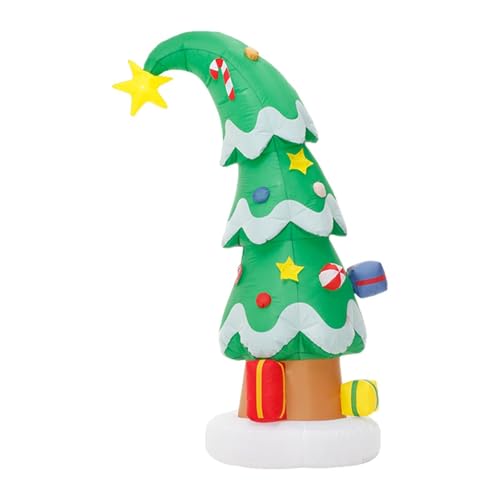 predolo Adorno Inflable navideño para Exteriores, Figura Grande para