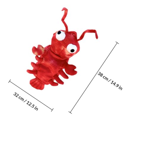 Disfraz Halloween Langosta para Perro Talla S Rojo miniatura 2