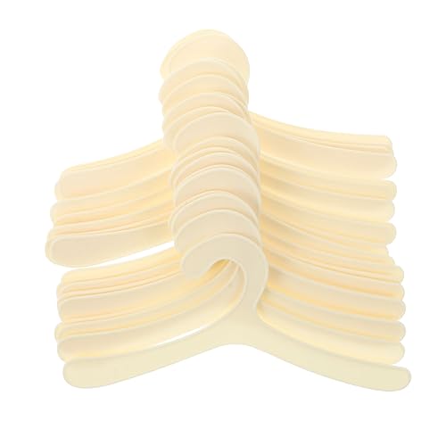 GRIRIW 20Pcs Pet Clothing Hangers for Dogs Durable Plastic Apparel Rack Design for Organizing Puppy Costumes and Accessories