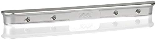 KYX Racing CNC Machined Aluminum Alloy Rear Bumper Silver Upgrades Parts Accessories For 1/24th Scale RC Crawler Car Axial SCX24 AXI00001 C10