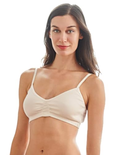 Blue Canoe Organic Cotton Adjustable Strap Bra with Soft Cups