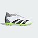 Adidas Unisex Accuracy.3 Firm Ground White/Core Black/Lucid Lemon 5.5