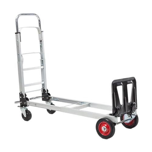 Carro plegable portátil con ruedas de movimiento suave para el día a día