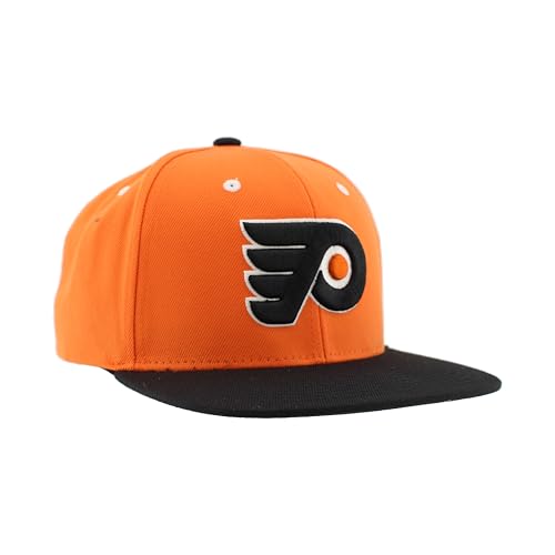 Image of ZHATS NHL Unisex-Adult NHL Officially Licensed Adjustable Snapback Hat Flat Bill Z11 Icon Two Color