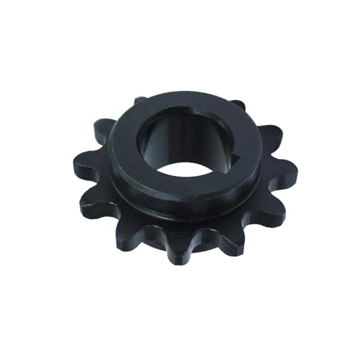Image of QYMOTO 35# 12 Tooth Chain Sprocket 5 /8 Bore 3 /16 inch Keyway C Type for Go Kart and Mini Bike with 20 30 Series Torque Converters