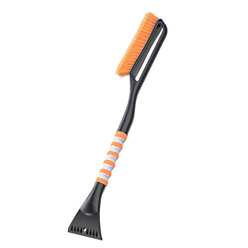 Armfer-household supply Snow Brush Ice Scraper Plastic Long Handle Auto Snow Mover